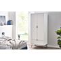 Murano 2 Door 1 Drawer Wardrobe - Matt White