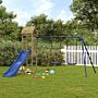 Vidaxl Outdoor Playset Impregnated Wood Pine