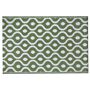 Modern Green Synthetic Area Rug 120x180 Cm Balcony Mat Terrace Mildew Resistant And Rainproof