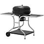 Outsunny Charcoal Grill Trolley Barbecue Grill W/ Wheels