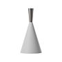 Hanging Light Pendant Lamp White Shade Geometric Cone