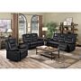 Kirk Recliner Leathergel & Pu 1 Seater Dark Choc