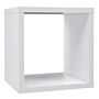 Mauro Singular Storage Unit In White High Gloss/white