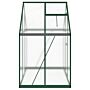 Vidaxl Greenhouse With Base Frame Green 169x114x195 Cm Aluminium