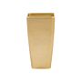 Plant Pot Planter Gold Stone Mixture Outdoor Resistances Square 30 X 57 Cm All-weather