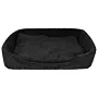 Merino Wool Large Pet Bed - Black