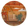 Lilo & Stitch Premium Wooden Wall Clock