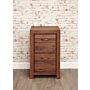 Mayan Walnut Two Drawer Filing Cabinet