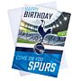 Tottenham Hotspur Fc Musical Birthday Card