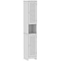 Bath Vida Liano 2 Door Tall Cabinet, White