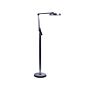 Floor Led Lamp Dark Grey Synthetic Material 170 Cm Height Dimming Lcd Modern Lighting