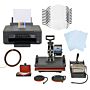 10 Sublimation Face Masks, 5 In 1 Heat Press & Epson Printer