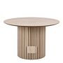 Linley Round Dining Table In White Oak