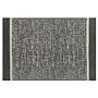 Outdoor Rug Mat Black And White Synthetic 120 X 180 Cm