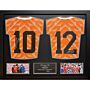 Netherlands Gullit & Van Basten Signed Shirts (dual Framed)