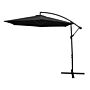 Black Cantilever Parasol & Fan Base