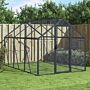 Vidaxl Aviary Anthracite 1.79x3x1.85 M Aluminium