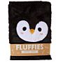 Fluffy Plush Notebook - Adoramals Penguin