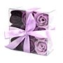 Set Of 9 Soap Flower - Lavender Roses