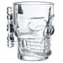 Glass Skull Head Shaped Tankard