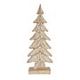 Carved Wood Large Christmas Tree