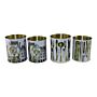 Set Of 4 Vintage Style Storage Tins