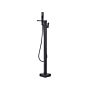 Bath Mixer Tap Black Matt 118 Cm Modern Bathroom Accessories