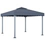 Vidaxl Gazebo 300x300 Cm Anthracite Aluminium