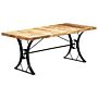 Vidaxl Dining Table 180x90x76 Cm Solid Mango Wood