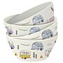 Recycled Rpet Set Of 4 Picnic Bowls - Wildwood Caravan