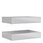 Naia Set Of 2 Underbed Drawers (for Single Or Double Beds) In White High Gloss