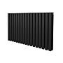 Oval Column Radiator – 600mm X 1020mm – Black