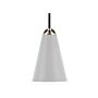 Ceiling Lamp Grey Metal 168 Cm Pendant