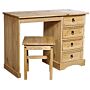 Corona Dressing Table 4 Draws & Stool