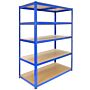 Monster Racking T-rax Strong Storage Shelves, Blue, 120cm W, 60cm D