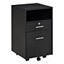 Vinsetto Mobile File Cabinet Lockable Storage Unit Cupboard Home Filing Furniture, 39.5x40x60cm, Black