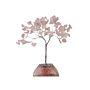 Gemstone Tree With Orgonite Base - 80 Stone - Rose Quartz