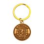 Rangers Fc Antique Gold Ready Crest Keyring