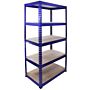 Q-rax Blue Shelving Units - 90cm X 180cm X 50cm