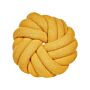 Knot Cushion Yellow Boucle 31 X 31 Cm Tied-up Plushy Decorative