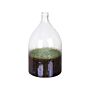 Flower Vase Iridescent Glass 36 Cm Handmade Home Decoration