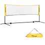 Sportnow 3(m) Badminton Net, Height Adjustable Outdoor Sports Net With Carry Bag, For Tennis, Pickleball And Volleyball