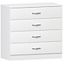 Riano 4 Drawer Chest, White