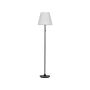 Floor Lamp Black White Polyester Iron 148 Cm Empire Shade Light Retro Classic