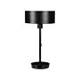 Table Lamp Black Iron Cone Shade Usb Port With Pull Switch Office Study Functional