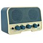 3rd Avenue 5w Mini Guitar Amplifier And Bluetooth Speaker - Space Blue And Cream