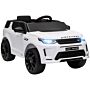 Aiyaplay Land Rover Discovery Sport Licensed 12v Kids Ride On Car W/ Remote Control, Lights Music Horn, For 3-6 Years White