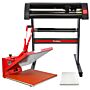 Pixmax 50cm Clam Heat Press, Vinyl Cutter