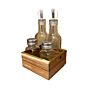 Four Piece Dinner Dressing Set