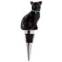 Novelty Ceramic Bottle Stopper - Black Cat